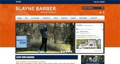 Desktop Screenshot of blaynebarber.com